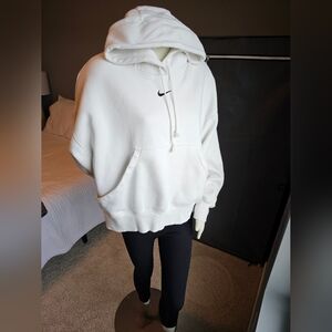 Nike Women's White Hoodie